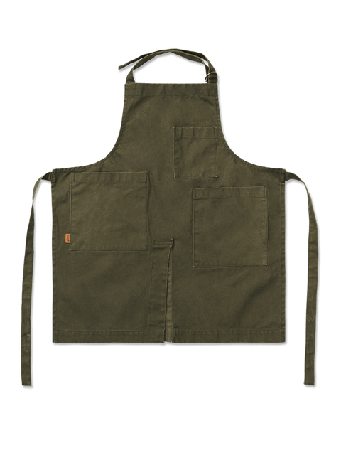 Bib Solid Durable Apron with Pockets