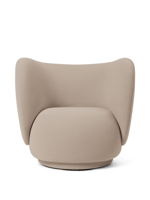 Rico Timeless Minimalist Modern Barrel Lounge Chair