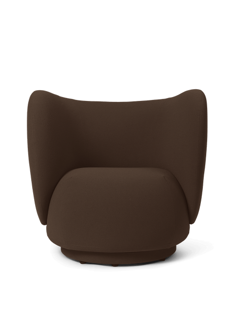 Rico Timeless Minimalist Modern Barrel Lounge Chair