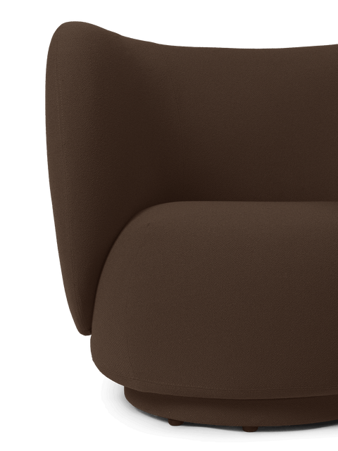 Rico Timeless Minimalist Modern Barrel Lounge Chair