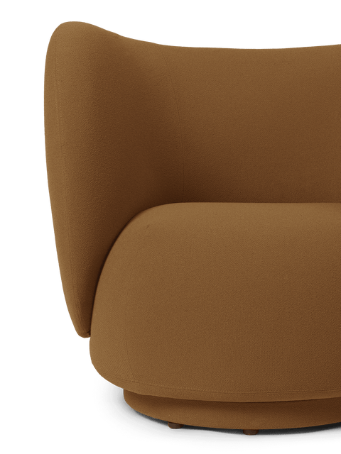 Rico Timeless Minimalist Modern Barrel Lounge Chair