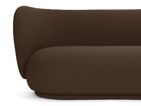 Rico Nature-Driven Modernist Symmetrical Standard Sofa