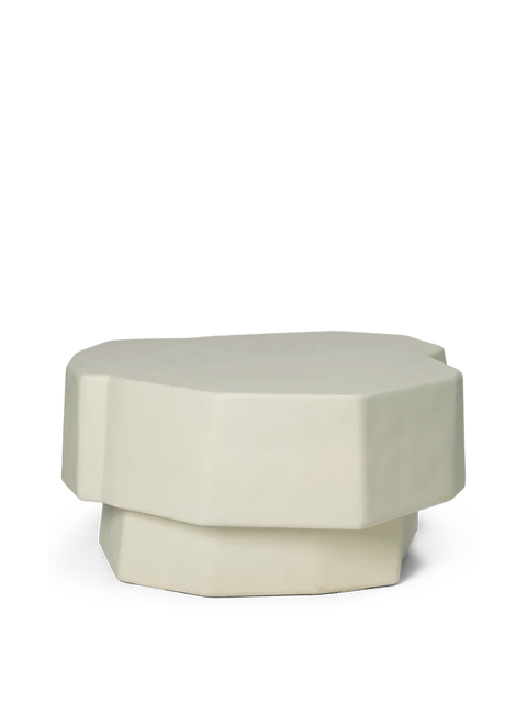 Staffa Monolithic Hexagonal Concrete Coffee Table