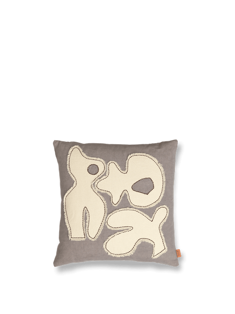 Expressive Renter Modern Fantasy Applique Accent Throw Pillow