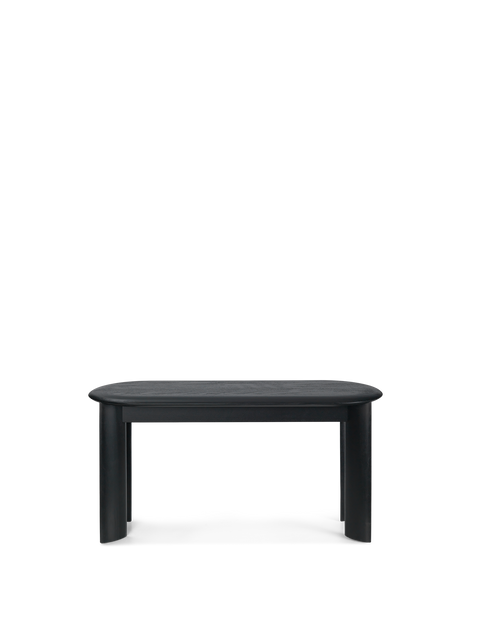 Timeless Minimalist Bevel Dining Bench with Cylinder Leg