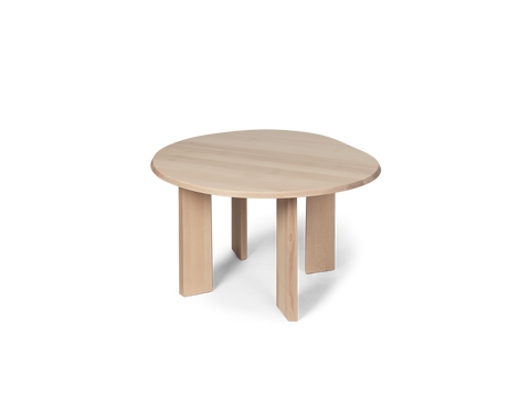 Nature-Driven Modernist Tulip Dining Table with Beveled Edge