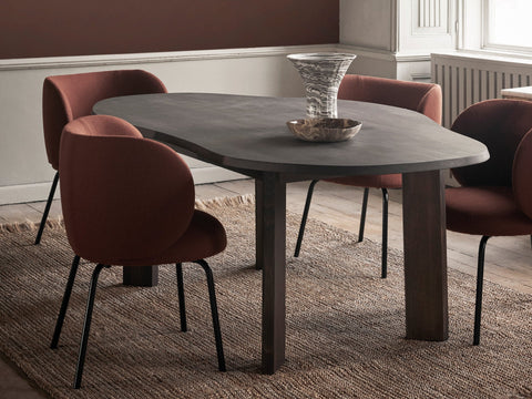 Edge Organic Scandinavian Freeform Dining Table