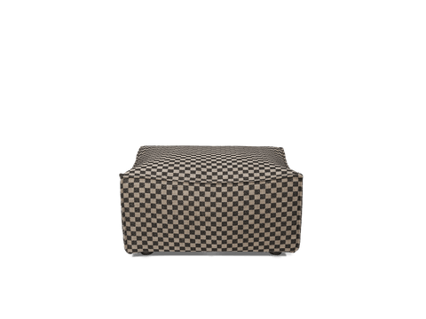 Catena Timeless Minimalist Contemporary Geometric Pouf Ottoman