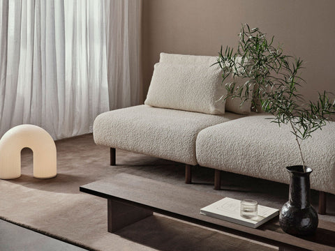 Kona Nature-Driven Modernist Asian Rectangle Coffee Table