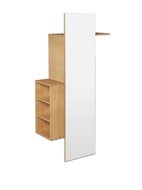 Asian Scandinavian Wall Cabinet