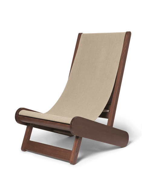 Hemi Timeless Minimalist Scandinavian Armless Club Lounge Chair