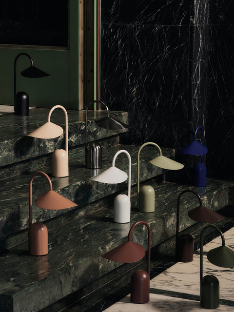 Arum Ambient Conical Petal Table Lamp Modern Cordless