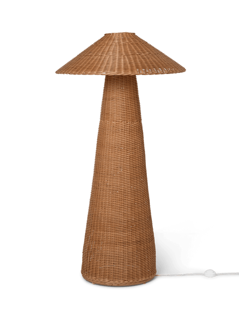 Ambient Bohemian Handcrafted Conical Floor Lamp