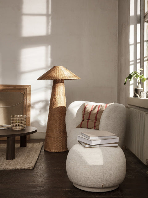 Ambient Bohemian Handcrafted Conical Floor Lamp