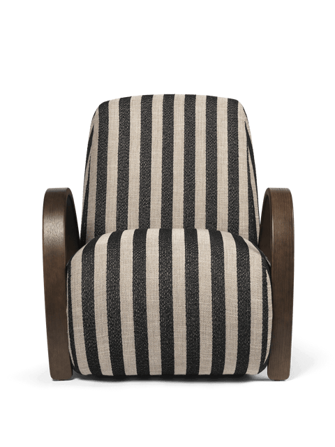 Buur Timeless Minimalist Vintage Barrel Lounge Chair