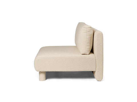 Dase Soft Scandinavian Upholstered Symmetrical Modular Sofa