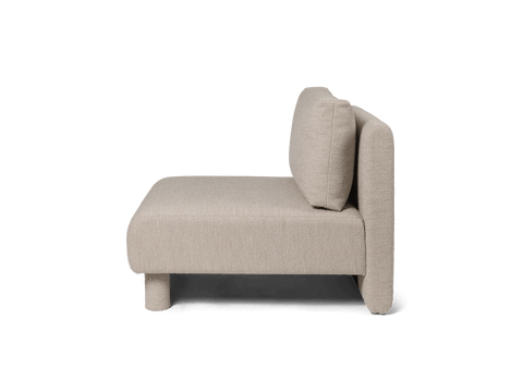 Dase Soft Scandinavian Contemporary Boucle Modular Sofa