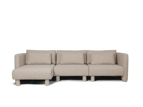 Dase Soft Scandinavian Left Oriented Modular Sofa