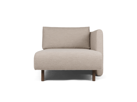 Dase Soft Scandinavian Contemporary Open End Sofa