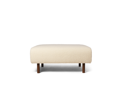Dase Soft Scandinavian Contemporary Cocktail Ottoman