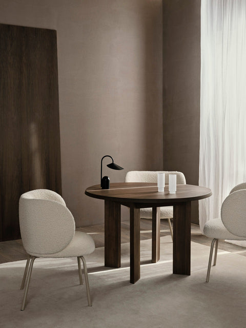 Rico Soft Scandinavian Nordic Barrel Back Dining Side Chair