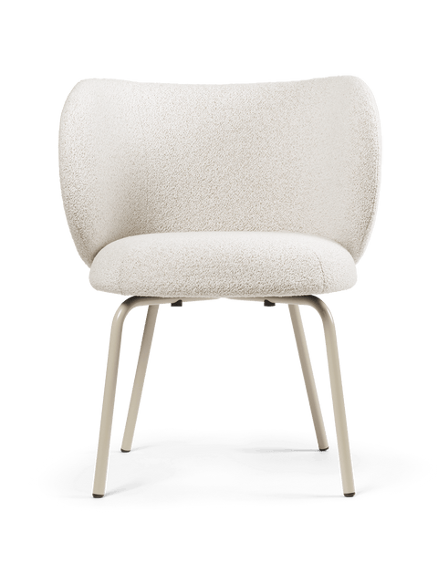 Rico Soft Scandinavian Barrel Dining Side Chair