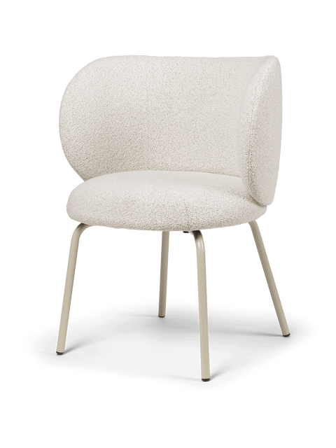 Rico Soft Scandinavian Barrel Dining Side Chair