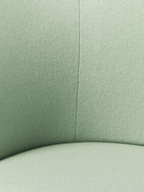 Rico Timeless Minimalist Modern Barrel Back Dining Side Chair