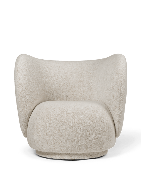 Rico Timeless Minimalist Modern Barrel Lounge Chair