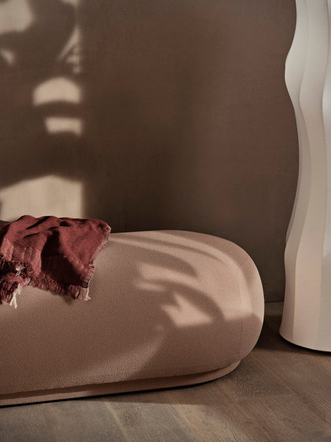 Rico Timeless Minimalist Modern Pouf Ottoman