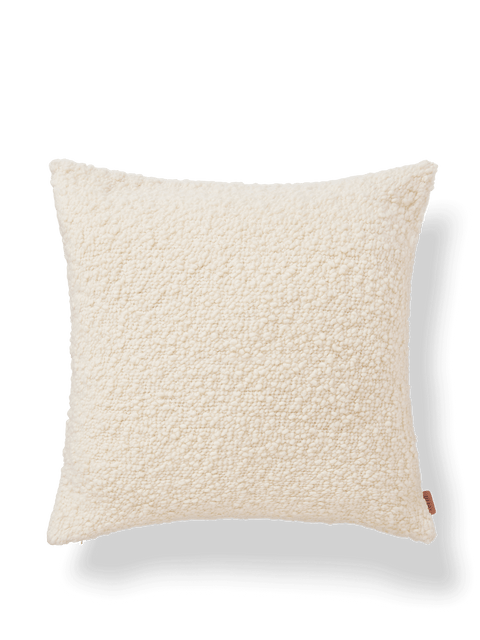 Monochromatic Scandinavian Square Accent Throw Pillow