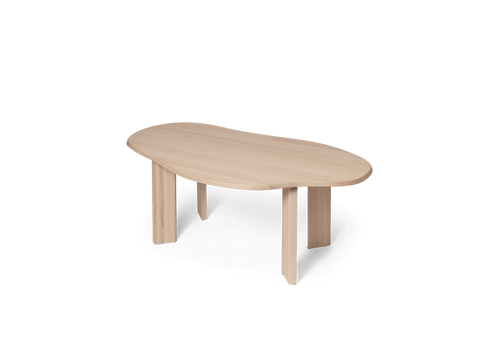 Edge Minimalist Freeform Desk with Beveled Frame