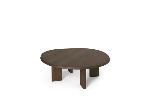 Timeless Minimalist Organic Round Wood Coffee Table