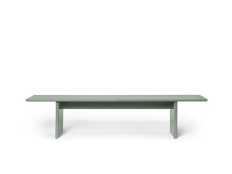 Rink Timeless Minimalist Lacquered Contemporary Dining Bench