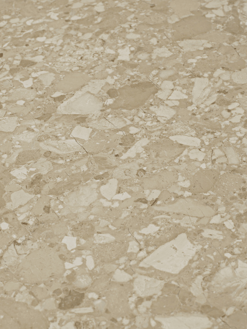 Timeless Minimalist Contemporary Round Stone Center Table