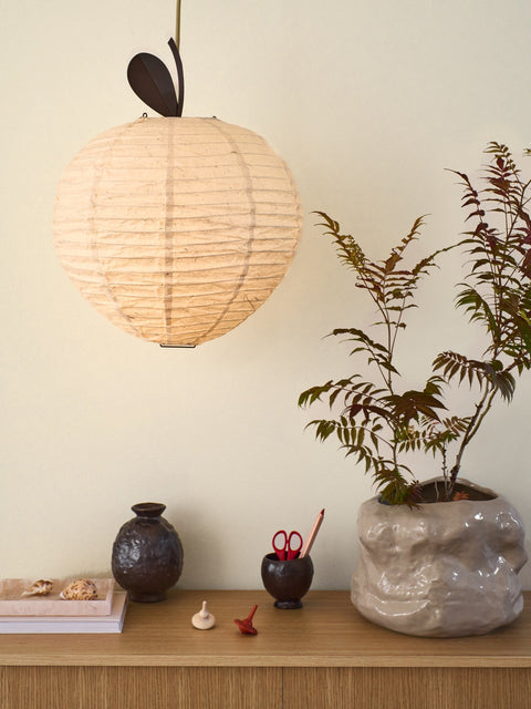 Ambient Asian Textured Pendant Light