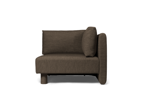 Dase Timeless Minimalist Corner Modular Sofa in Boucle