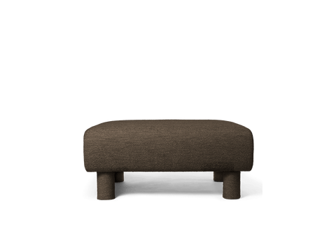Dase Timeless Minimalist Contemporary Backless Footstool Ottoman