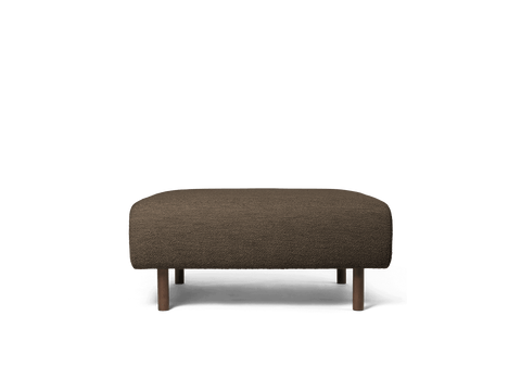 Dase Timeless Minimalist Contemporary Backless Footstool Ottoman