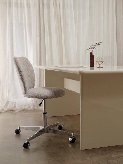 Rico Timeless Minimalist Curved Armless Office & Gaming Chair