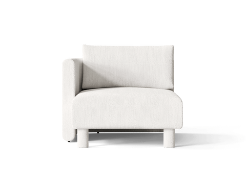 Dase Contemporary Timeless Minimalist Left Oriented Modular Sofa