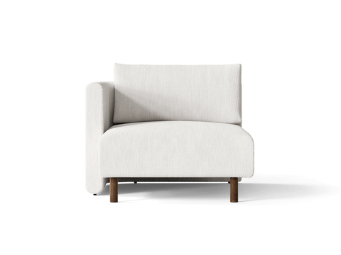 Dase Contemporary Timeless Minimalist Left Oriented Modular Sofa