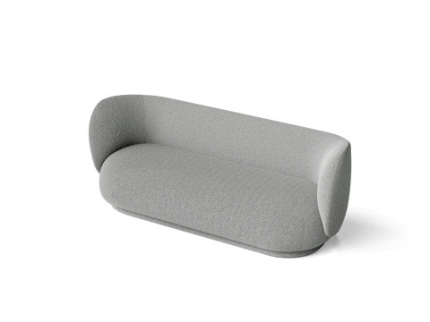 Rico Nature-Driven Modernist Symmetrical Curved Standard Sofa