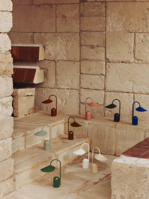 Ambient Arum Conical Cordless Table Lamp Modern Design