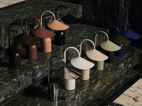 Ambient Arum Conical Cordless Table Lamp Modern Design