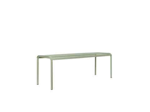 Dapple Modern Cut-Out Armless Garden Bench