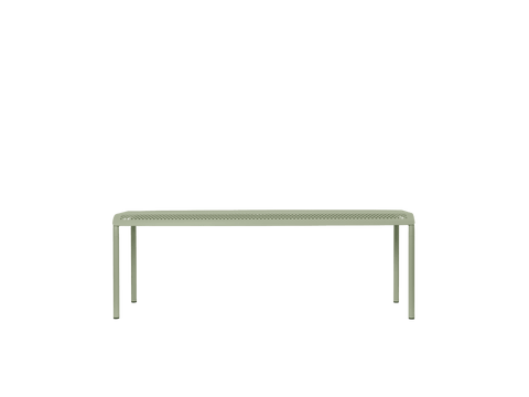 Dapple Modern Cut-Out Armless Garden Bench