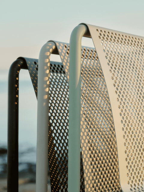 Dapple Minimalist Dining Side Chair for Outdoor Living & Garden