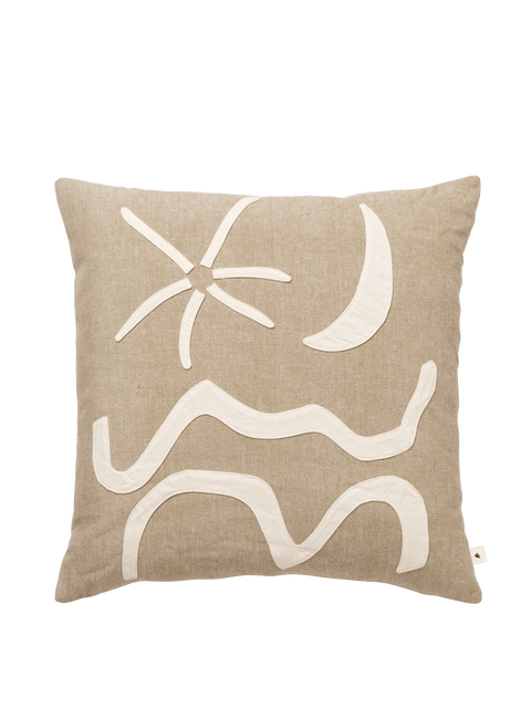 Monochromatic Mediterranean Accent Throw Pillow