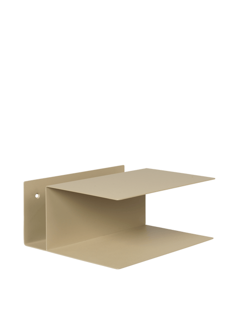 Lager Industrial Creative Minimalist L-Shape Accent Table